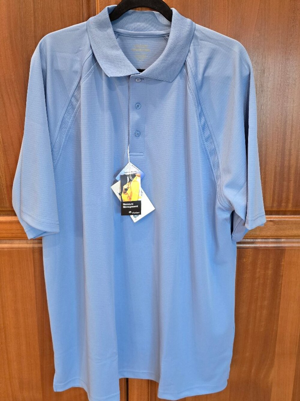 NWT XXL long torso Polo by EXTREME, Clariant moisture management. Golf